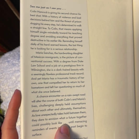 Hardcover See Me-Nicholas Sparks - Picture 2 of 3